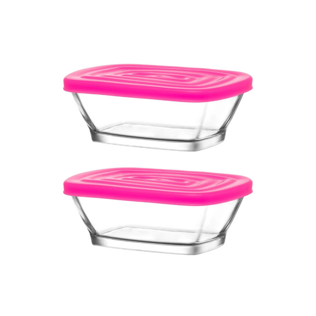 Vorratsgläser Cube 2er Set 375ml Lav