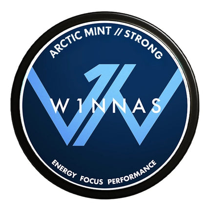 W1NNAS Performance Pouches Arctic Mint Strong, Dose mit 13 Pouches