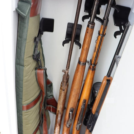 SEO. Waffenschrank HUNTER Dachs Kl. 1 (1500x540x380) max. 11 LW - RAL 7035 lichtgrau Linkreich