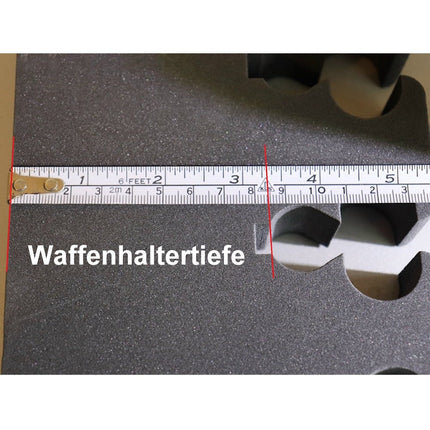 SEO. Waffenschrank Shooter Drall (1700x390x330) 5 LW - RAL 7035 lichtgrau Linkreich