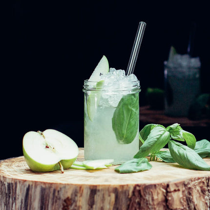 Wählbare Cocktail Rezepte Glasstrohhalme - individuelle Cocktails mit gravierten Maßen für perfektes Mixen - 6er Set (Glastrinkhalme) kaufen bei Linkreich – Jetzt entdecken!