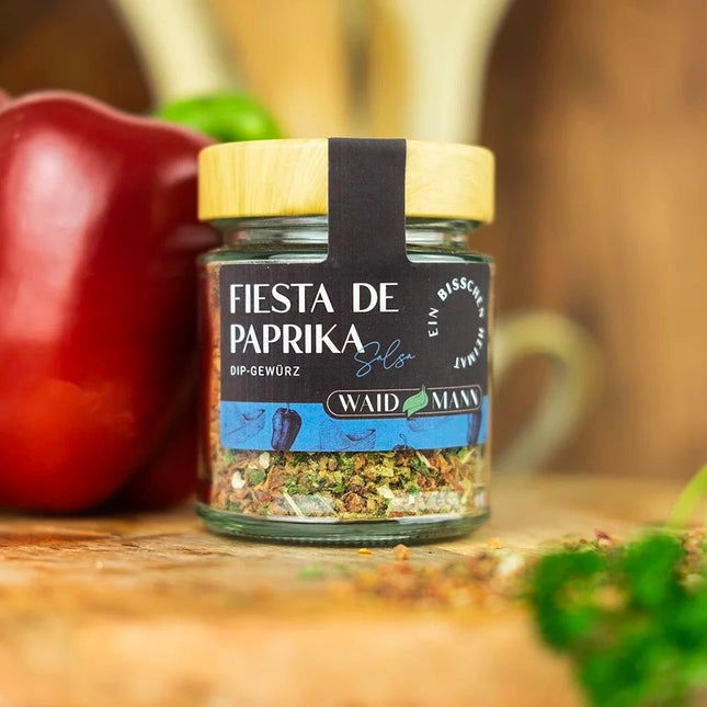 SEO. WAIDMANN Fiesta de Paprika - Salsa Dip Gewürz im Glas 55g - Linkreich