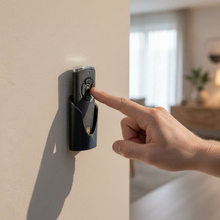 SEO. Wandhalterung für Hörmann® Handsender HS5 / HS4 / HS1 - 868 - BS Fernbedienung - Halterung - Zubehör - Linkreich