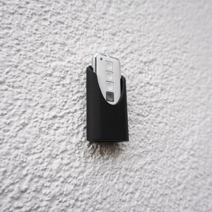 SEO. Wandhalterung für Novoferm ® Handsender Novotron Fernbedienung - Halterung - Zubehör - Schwarz Linkreich