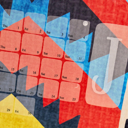 Wandkalender  // Kilim Classic rot