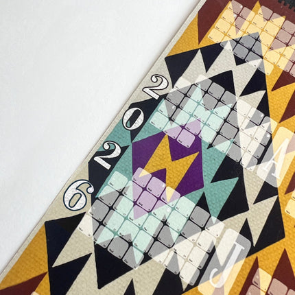 Wandkalender // Special Edition: Kilim Peacock braun