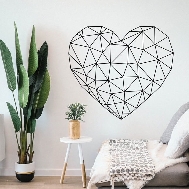 SEO. Wandtattoo "Herz Design" für Wohn - & Schlafzimmer - Linkreich