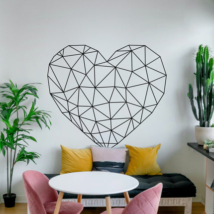 SEO. Wandtattoo "Herz Design" für Wohn - & Schlafzimmer - Linkreich