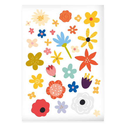 SEO. Wandtattoo Kinderzimmer Blumen Design - Linkreich