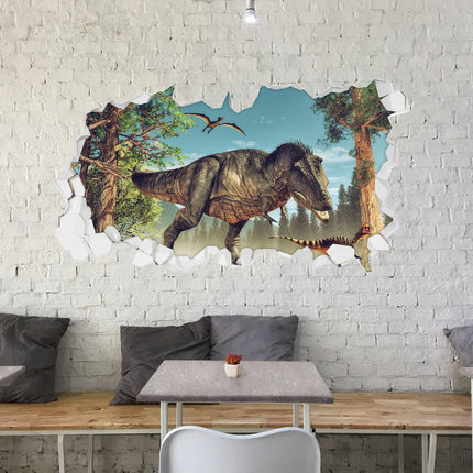 SEO. Wandtattoo Kinderzimmer Dinosaurier & T - Rex Design - Dinosaurier V3 Linkreich