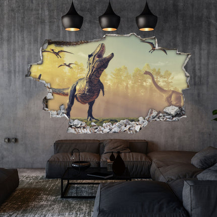 SEO. Wandtattoo Kinderzimmer Dinosaurier & T - Rex Design - Dinosaurier V2 Linkreich