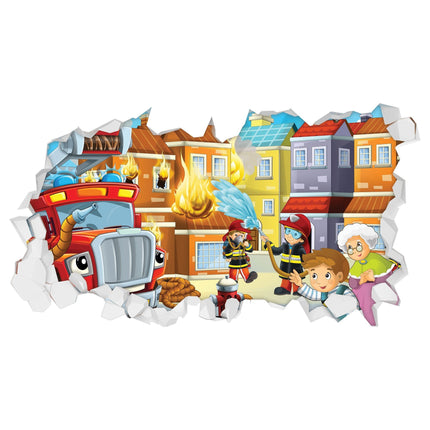 SEO. Wandtattoo Kinderzimmer Feuerwehr Design - Feuerwehr V2 Linkreich