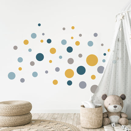 SEO. Wandtattoo Kinderzimmer Kreise Design - Linkreich
