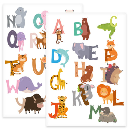 SEO. Wandtattoo Kinderzimmer Tier Alphabet Design - Linkreich
