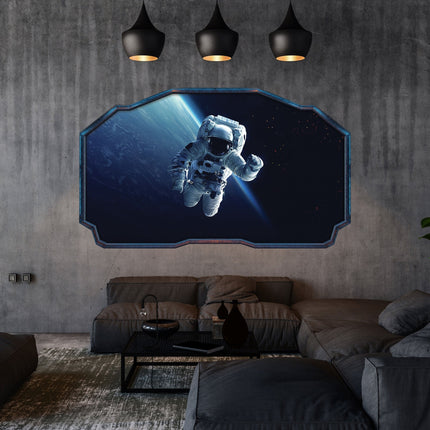 SEO. Wandtattoo Kinderzimmer Weltraum & Astronaut Design - Weltraum V1 Linkreich