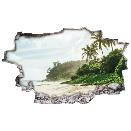 SEO. Wandtattoo Wohnzimmer Beach Design - Beach V1 Linkreich