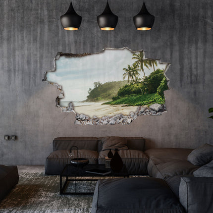 SEO. Wandtattoo Wohnzimmer Beach Design - Beach V1 Linkreich