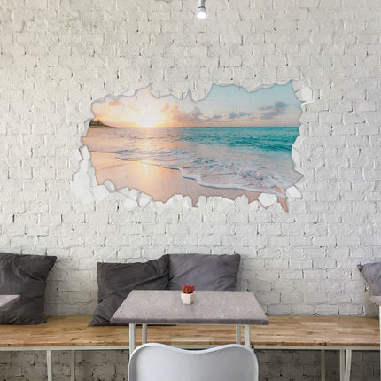 SEO. Wandtattoo Wohnzimmer Beach Design - Beach V3 Linkreich