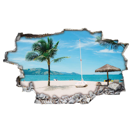 SEO. Wandtattoo Wohnzimmer Beach Design - Beach V2 Linkreich