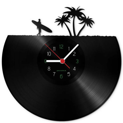 SEO. Wanduhr aus Vinyl Beach - Linkreich