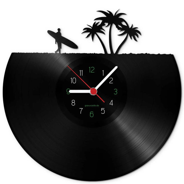 SEO. Wanduhr aus Vinyl Beach - Linkreich
