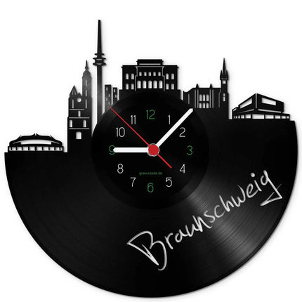 SEO. Wanduhr aus Vinyl Braunschweig - Linkreich