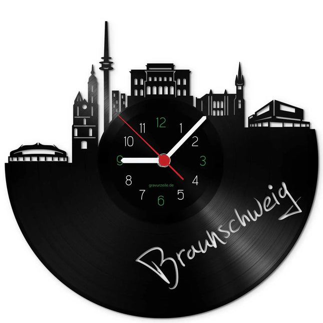 SEO. Wanduhr aus Vinyl Braunschweig - Linkreich