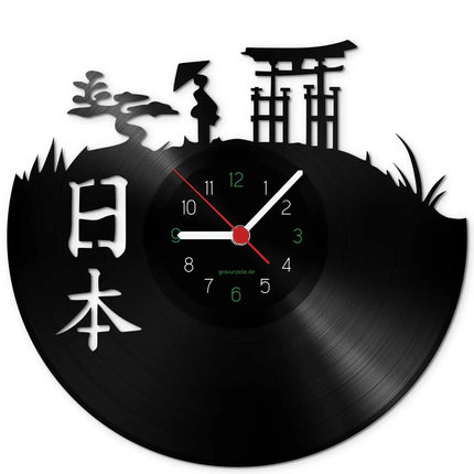 SEO. Wanduhr aus Vinyl Japan - Linkreich