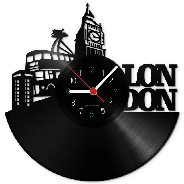 SEO. Wanduhr aus Vinyl London 2016 - Linkreich