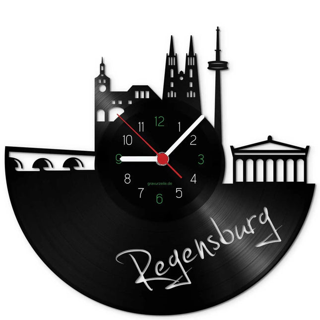 SEO. Wanduhr aus Vinyl Regensburg - Linkreich