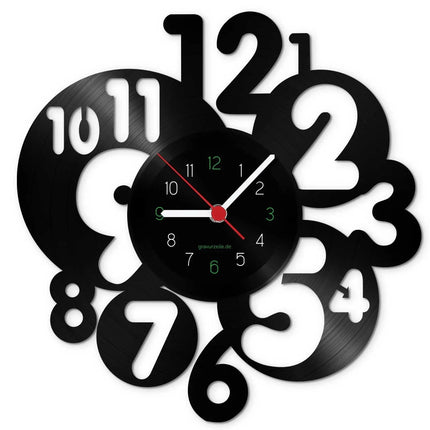 SEO. Wanduhr aus Vinyl Runde Zahlen - Linkreich