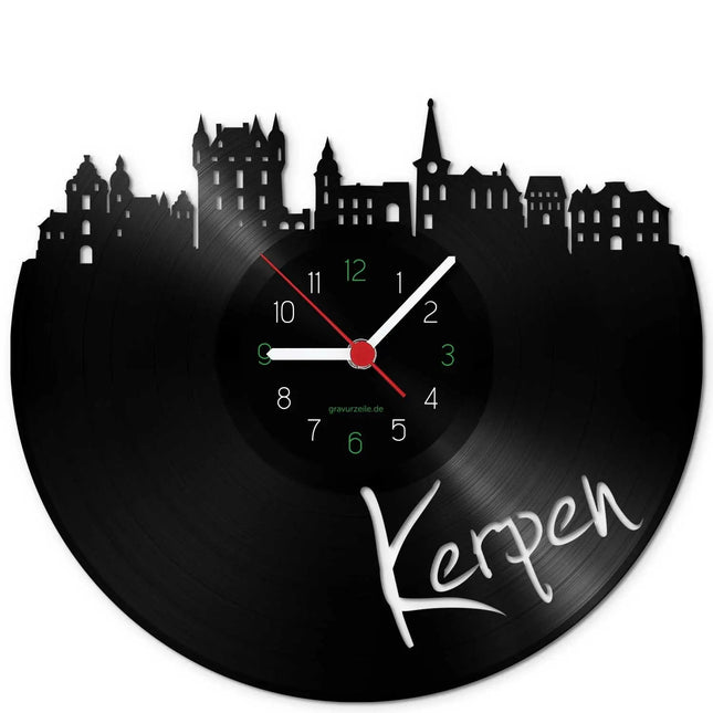 SEO. Wanduhr aus Vinyl Skyline Kerpen - Linkreich