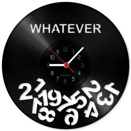 SEO. Wanduhr aus Vinyl Whatever - Linkreich