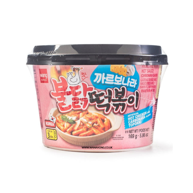 SEO. Wang Hot Chicken Carbonara Topokki Bowl 169g - Linkreich