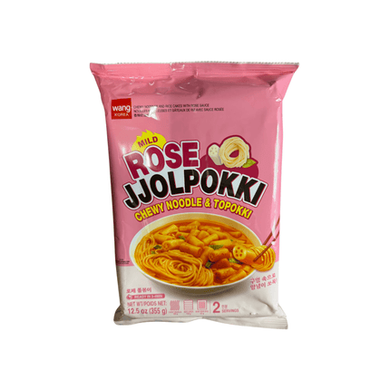SEO. Wang Nudeln und Reiskuchen in Rosé Sauce (Jolpokki) 355g - Linkreich