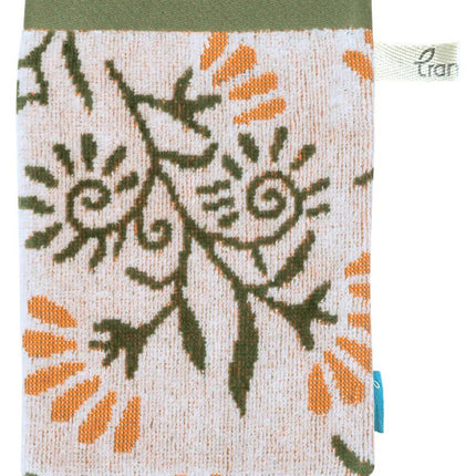 SEO. Waschhandschuh FLORAL aus Bio - Baumwolle – weich & GOTS - zertifiziert | Tranquillo - Linkreich