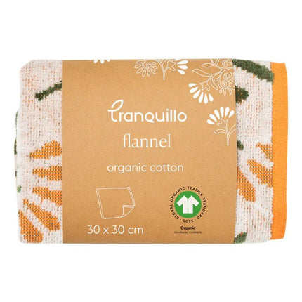 SEO. Waschlappen FLORAL aus Bio - Baumwolle – weich & GOTS - zertifiziert | Tranquillo - Linkreich