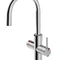 Wasserfilter Armatur Set – VIGOUR Waterchampion Starter Set (Chrom, Untertischfilter, 3-Wege Küchenarmatur) - Linkreich