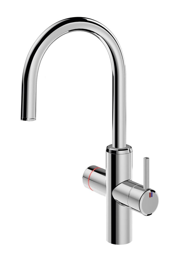 Wasserfilter Armatur Set – VIGOUR Waterchampion Starter Set (Chrom, Untertischfilter, 3-Wege Küchenarmatur) - Linkreich