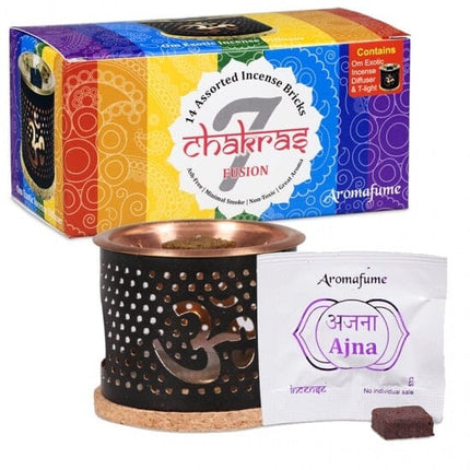 Weihrauchverdampfer 7 Chakra Test Set