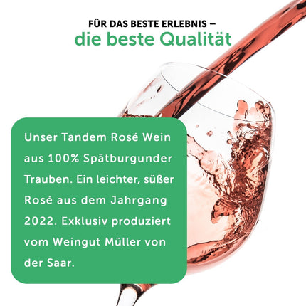 SEO. Weinflasche Riesling Tandem (6 x 0.75 l) - Rosé Linkreich