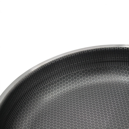 Weissberg Gastro Bratpfanne Induktion 28 cm Edelstahl Antihaft Pfanne