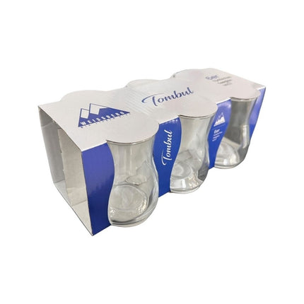 Weissberg Tombul 6er Türkisches Teeglas 150 ml