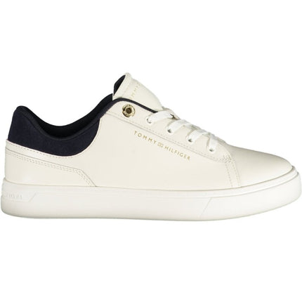 SEO. Weiße Damen - Sportschuhe von Tommy Hilfiger - Weiß Linkreich