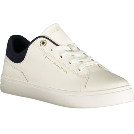 SEO. Weiße Damen - Sportschuhe von Tommy Hilfiger - Weiß Linkreich