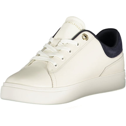 SEO. Weiße Damen - Sportschuhe von Tommy Hilfiger - Weiß Linkreich