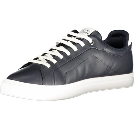 SEO. Weiße Herren - Sportschuhe von Tommy Hilfiger - Blau Linkreich