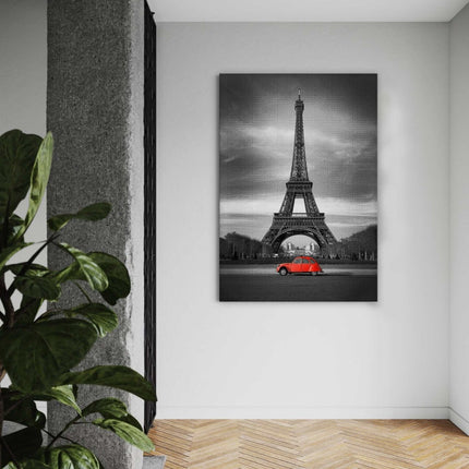 Welcome to Paris - Leinwandbild Stadt (Canvas) kaufen bei Linkreich – Jetzt entdecken!
