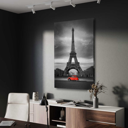 Welcome to Paris - Leinwandbild Stadt (Canvas) kaufen bei Linkreich – Jetzt entdecken!