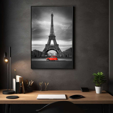 Welcome to Paris - Leinwandbild Stadt (Canvas) kaufen bei Linkreich – Jetzt entdecken!